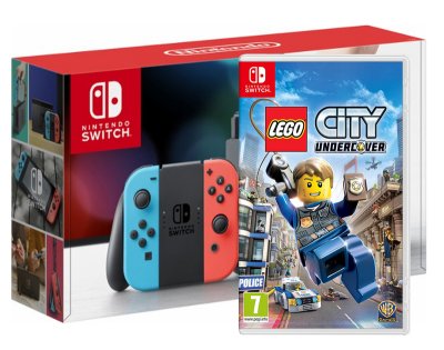   Nintendo Switch 32 GB Gray + Lego City Undercover