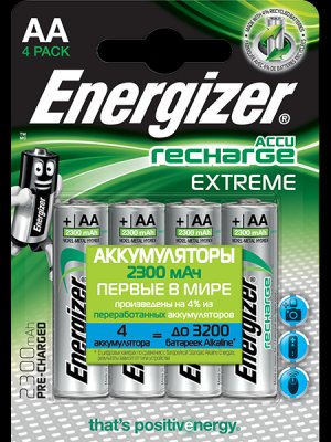  Energizer Extreme AA 2300 mAh R2U ( 4 )