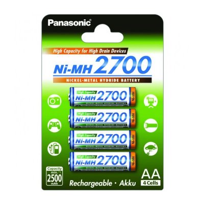  Panasonic AA 2700 mAh ( 4 )