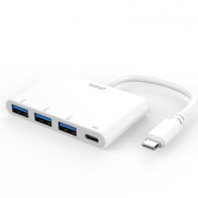 USB  PROLINK USB Type C (M) - 1 X Type C (F)+ 3 X USB 3.0 A (F),  MP