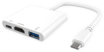 USB  PROLINK USB Type C (M) -HDMI (F) + Type C (F) + USB 3.0 A (F) (4K/30Hz),  MP