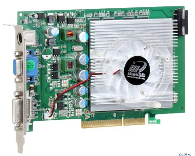  [nVidia 7600GT AGP] 512Mb DDR2   InnoVISION I-A7600GT-H4F3C/N007-CCD2