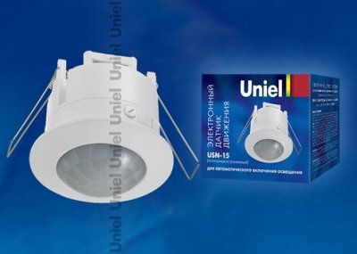   Uniel USN-15-360R-1200W-3LUX-6M-0,6-1,5m/s-WH