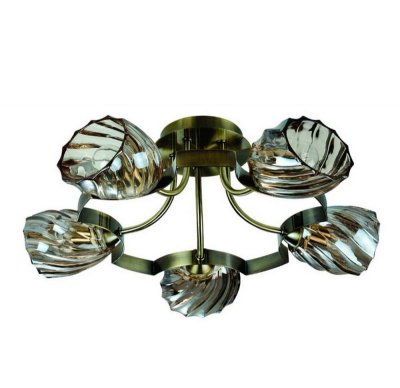   IDLamp Martha 601/5PF-MOONOldbronze