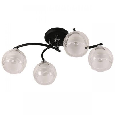   IDLamp Nerina 845/4PF-Blackchrome