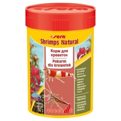    SERA SHRIMPS NATURAL 100 , 55 