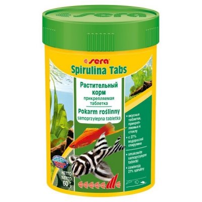       SERA SPIRULINA TABS 100 , 60 , 100 