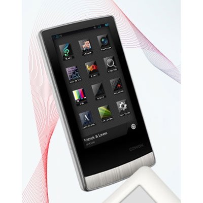 8Gb  Cowon iAudio V5 White (A/V Player, ., 8Gb, LCD 4.8", SDHC, USB2.0, Li-Pol)