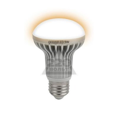   Gauss LED R63 E27 9W 2700K FROST EB106102109