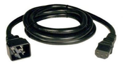  Tripplite (P032-007) AC Power Cord 10A 100-240V, 12Awg, C13/C20, - 7"