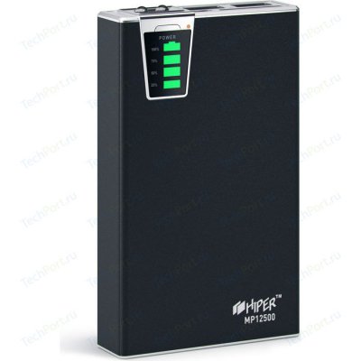   Hiper Mobile Power 15000 mAh silver  15000 -, 1x USB 5  1 , 1x USB 5