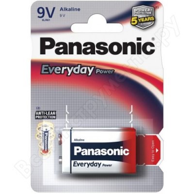  6LR61 Everyday Power Standard 9  /1 Panasonic 5410853024798