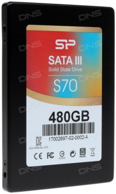 480  SSD- SiliconPower Slim S70 [SP480GBSS3S70S25]