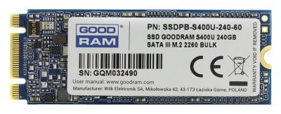 240  SSD M.2  Goodram S400u [SSDPB-S400U-240-60]