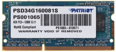   SODIMM Patriot Signature [PSD34G160081S] 4 