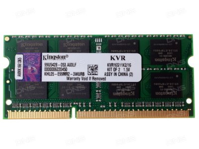   SODIMM Kingston ValueRAM [KVR16S11K2/16] 16 