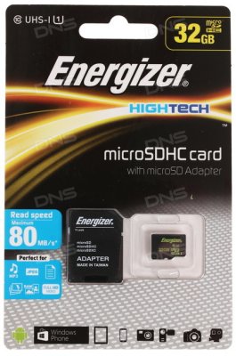   Energizer High Tech microSDHC 32  [FMDAAH032A]