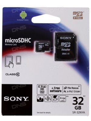   Sony microSDHC 32  [SR32NYAT]