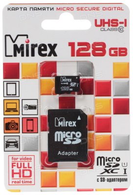   Mirex microSDXC 128  [13613-AD10S128]