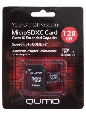   QUMO microSDXC 128 