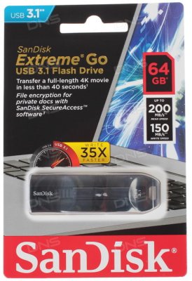  USB Flash SanDisk Extreme Go 64 