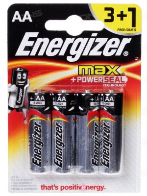  Energizer ENR Max LR6 (3+1)