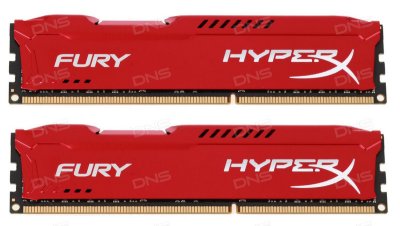   Kingston HyperX FURY Red Series [HX313C9FRK2/8] 8 