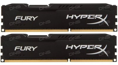   Kingston HyperX FURY Black Series [HX318C10FBK2/8] 8 