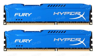   Kingston HyperX FURY Blue Series [HX318C10FK2/8] 8 