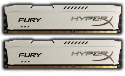   Kingston HyperX FURY White Series [HX313C9FWK2/16] 16 