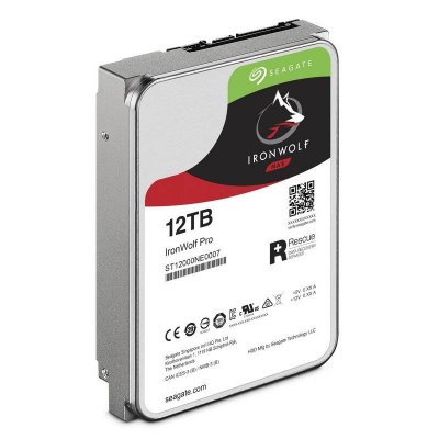   3.5" 12 Tb 7200rpm 256Mb cache Seagate Ironwolf SATAIII ST12000VN0007