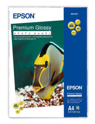  EPSON [S041624] Premium Glossy Photo Paper A4 255 /.. 50 