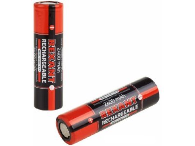  Rexant 18650 Li-ion 2400mAH 3.7    2  30-2010-05