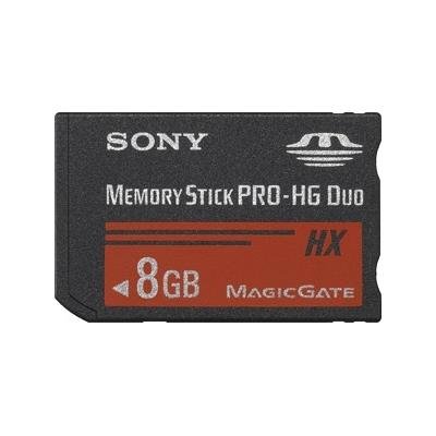   Memory Stick Pro Duo HX SONY 8  MSHX8A, 1 .