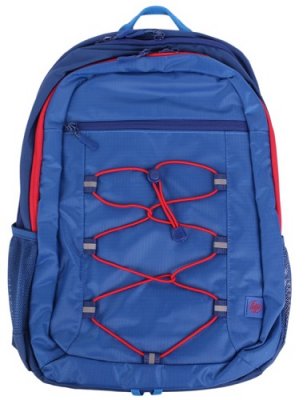  HP Active Backpack Marine Blue/Coral Red