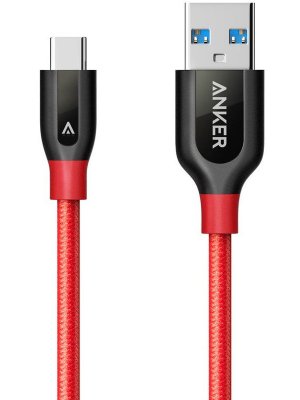  USB Type C-USB 3.0 0.9  (Anker PowerLine+ A8168H91) ()