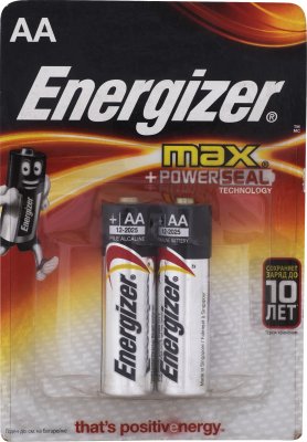   Energizer Max AA /LR6, 2 .