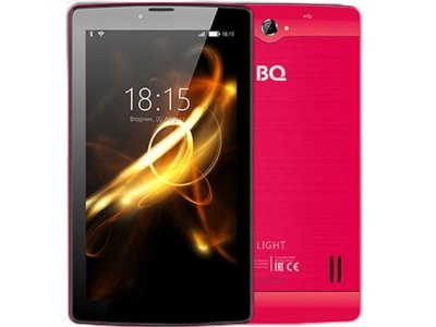  BQ 7083G Light Red (Spreadtrum SC7731 C/1024Mb/8Gb/GPS/3G/Wi-Fi/Bluetooth/Cam/7.0/1024x600/A