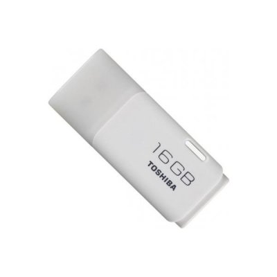   16GB USB Drive (USB 2.0) Toshiba Hayabusa white (THNU16HAYWHT(6/bl5)