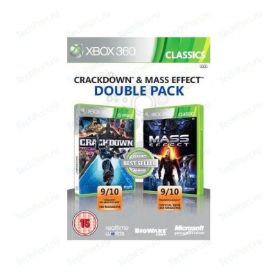   Microsoft XBox 360 Crackdown and Mass Effect Double Pack (,  )