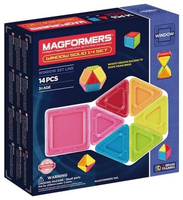   Magformers 714005 Window Solid 14 set