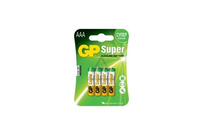  GP 24A-BC4 ( A/LR03/A286, Alkaline) (4 .  )