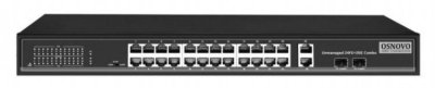  Osnovo SW-62422/B(400W) 24  10/100Mbps 2xSFP