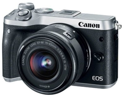  Canon EOS M6 24Mpix 3" 1080p 180p WiFi 15-45 IS STM f/ 3.5-6.3 LP-E17 /