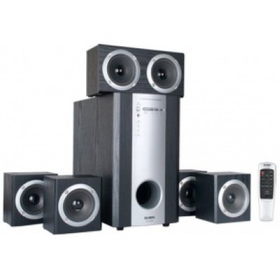  SVEN HT-435R Black Home Theater Sound System (5x15W+Subwoofer 35W, , )