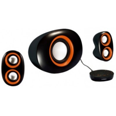  Jetbalance (JB-415) Black&Orange (2x7W +Subwoofer 14W, SD/MMC/USB, FM,  ) (63438