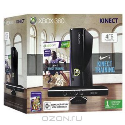   Microsoft XBox 360 4Gb  KINECT +  Disney Adventures (S4G-00155) KINECT BNDL E