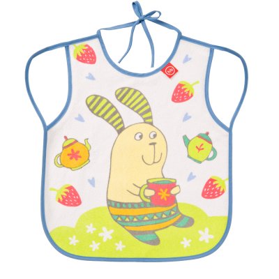   Happy Baby Bib With Hangers Rabit Lilac 16011