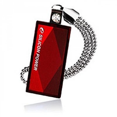   32GB USB Drive (USB 2.0) Silicon Power Touch 810 Red (SP032GBUF2810V1R)