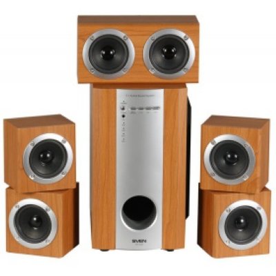  SVEN HT-435R Home Theater System. :  (5x15W + Subwoofer 35W, , )